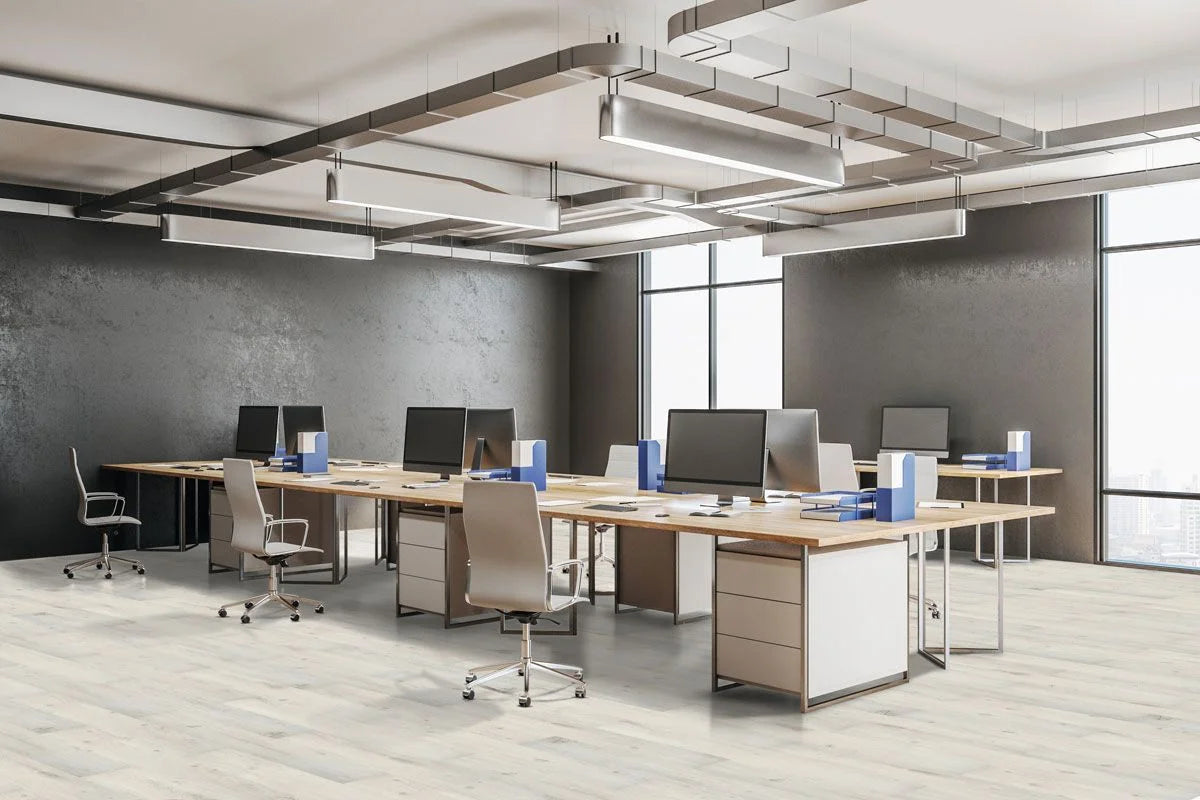 AQUABOARD Elite SPC Waterproof Flooring – Ashwood Grey (7" x 48")