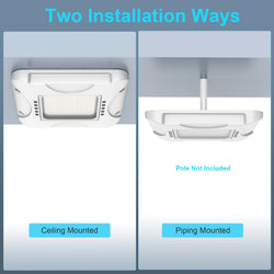 Image of LED Canopy Light | 150W/120W/90W Tunable | CCT Adjustable (3000K/4000K/5000K) | 100–277VAC | IP65 Rated