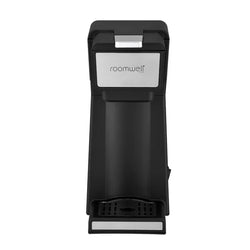 Image of Roomwell UK 2-in-1 K-Cup Coffee Maker – Single Serve with Ground Coffee & Capsule Brewing – Fast 3-Minute Brew