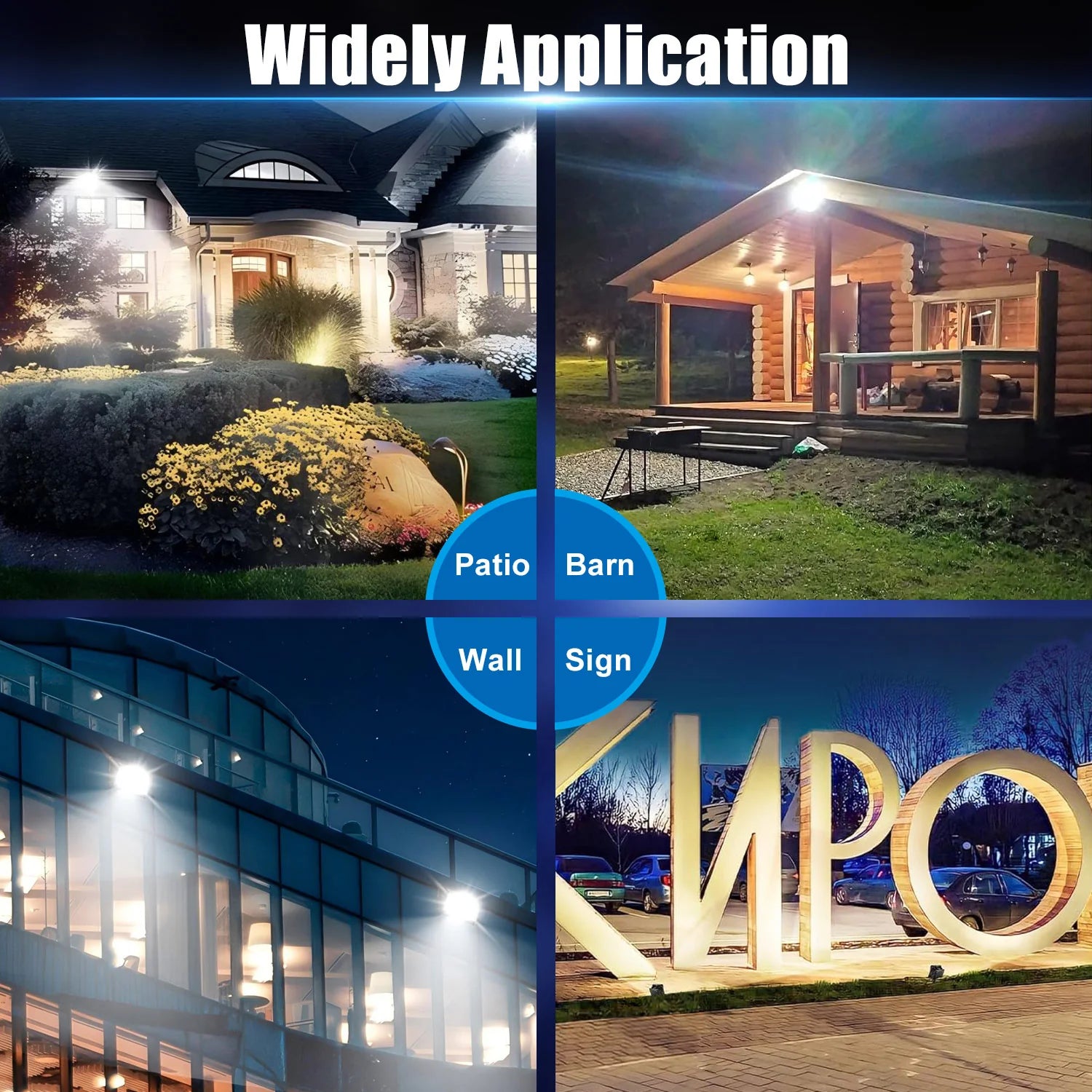 Image of 20W LED Knuckle Flood Light – 5000K Daylight, 100-277VAC, UL Approved – 5-Year Warranty