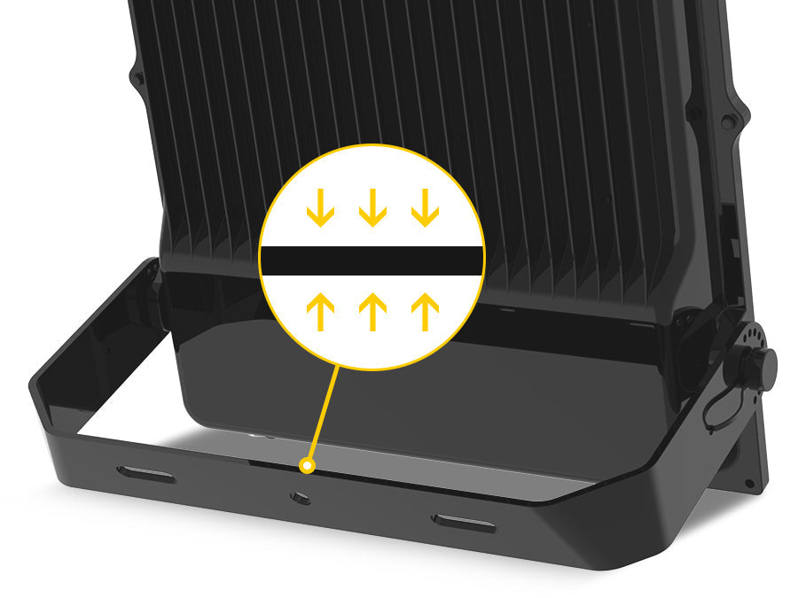 Image of 240W / 300W LED Flood Light | 5000K | 100–277VAC | Outdoor IP65 | 150Lm/W