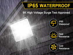 Image of 240W / 300W LED Flood Light | 5000K | 100–277VAC | Outdoor IP65 | 150Lm/W