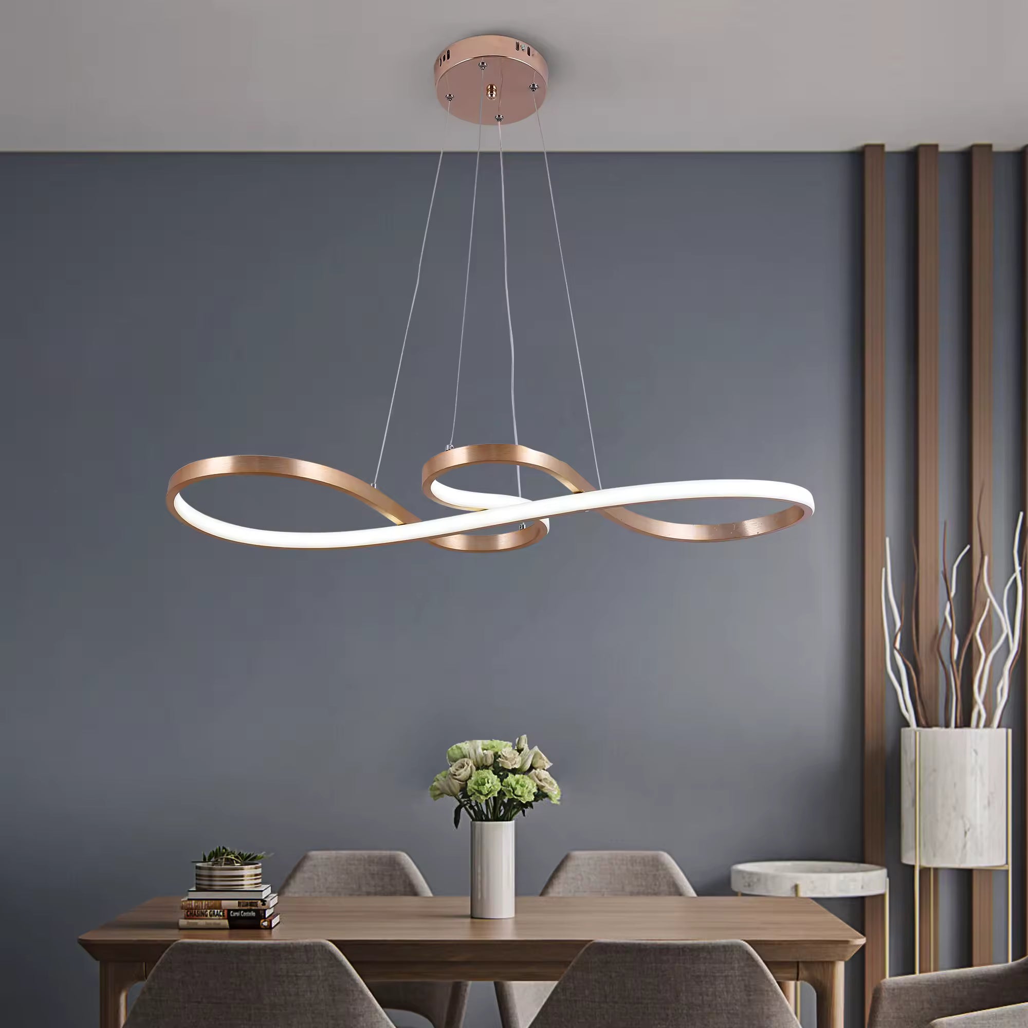 Image of Modern Adjustable LED Pendant Light – Iron Body, 6000K Daylight