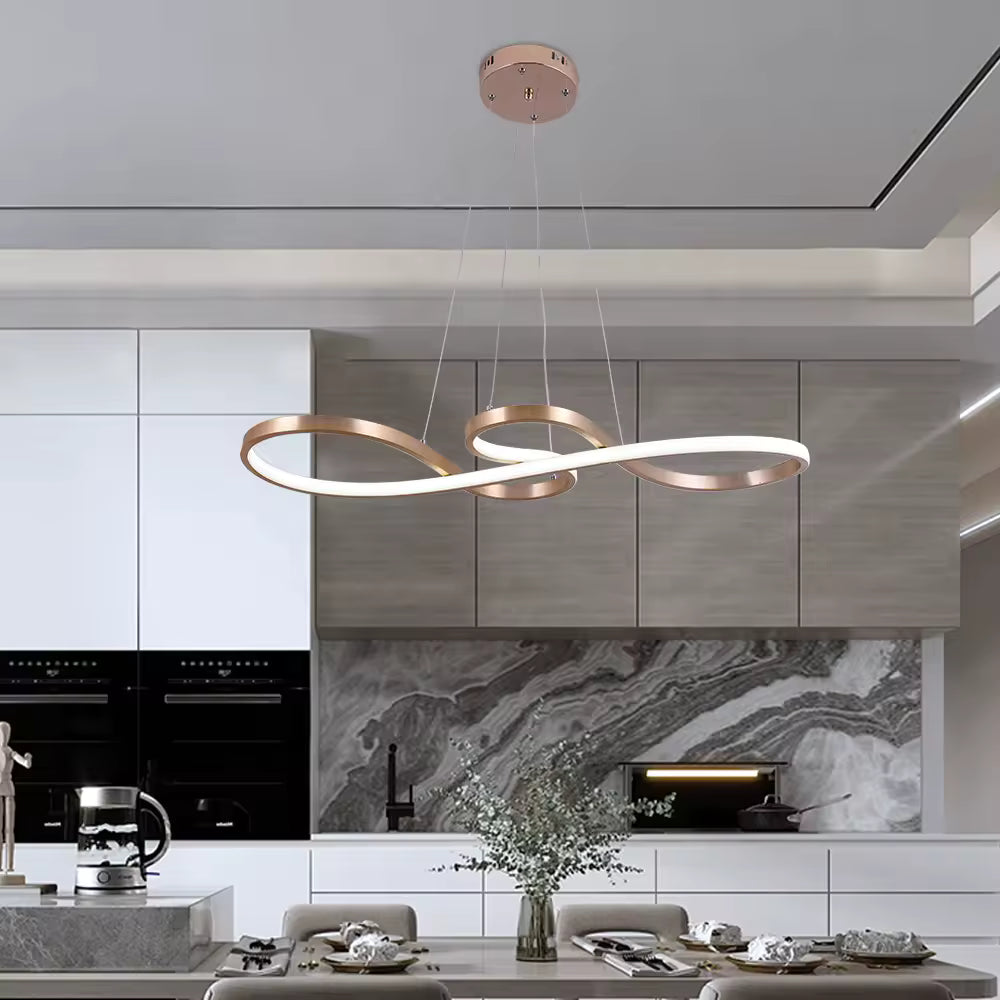 Modern Adjustable LED Pendant Light – Iron Body, 6000K Daylight