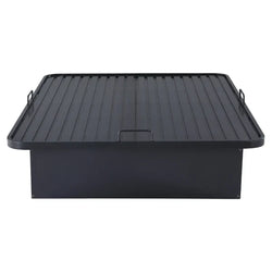 Image of Metal Platform Bed Frame – Queen Size, Heavy-Duty Steel, Hotel & Home Use | Renovation Way