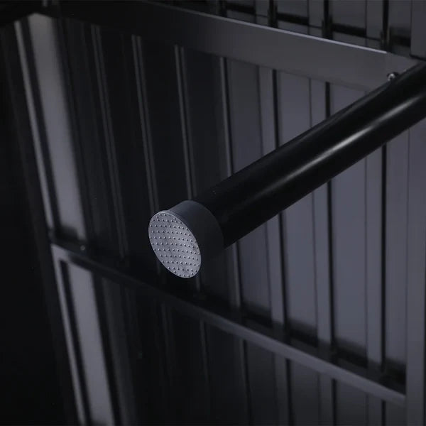 Image of Metal Platform Bed Frame – King Size, Heavy-Duty Steel, 16