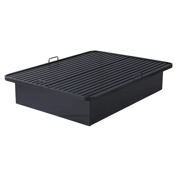 Metal Platform Bed Frame – Full XL Size, Heavy-Duty Steel, 16