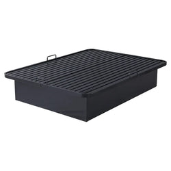 Image of Metal Platform Bed Frame – Queen Size, Heavy-Duty Steel, Hotel & Home Use | Renovation Way