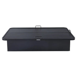 Image of Metal Platform Bed Frame – Queen Size, Heavy-Duty Steel, Hotel & Home Use | Renovation Way