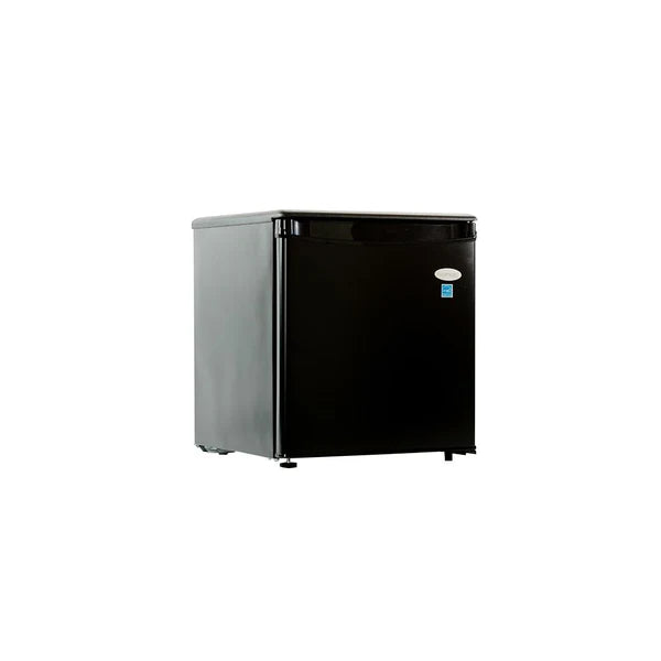 Roomwell UK 1.7 Cu.Ft Mini Fridge – Compact Hotel Refrigerator Without Freezer, Quiet, Energy Star Rated, Black