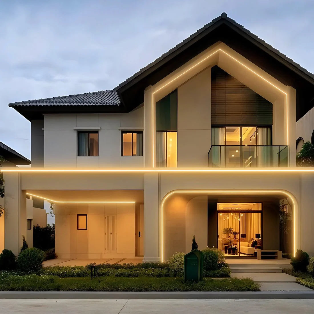 Image of 110V COB LED Strip Light – Driverless Warm White 2800K | Cuttable, ETL Listed, Waterproof LED Tape Light