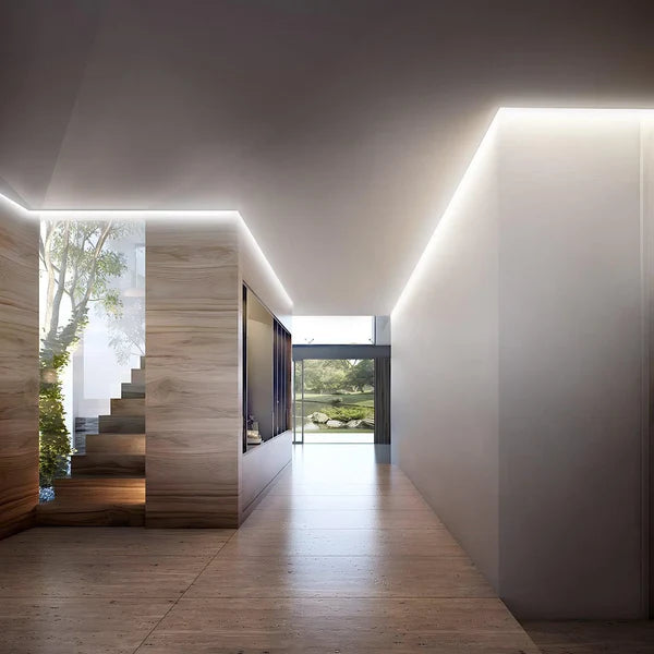 Image of 110V COB LED Strip Light, Driverless Cool White 6000K, ETL Listed, Waterproof LED Tape Light