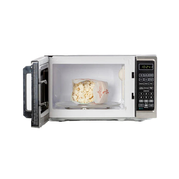 0.7 Cu.Ft Commercial Microwave for Hotels | Stainless Steel & Quick Cooking