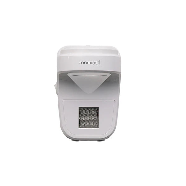 Image of Roomwell UK 1600W Wall Mount Hair Dryer – White | Hotel & Hospitality Grade