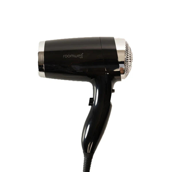 Image of 1600W Wall-Mounted Hotel Hair Dryer – Anti-Theft, Ultra-Quiet & Night Light | Renovation Way