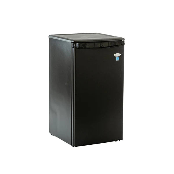 Roomwell UK 3.3 Cu.Ft Hotel Mini Fridge Without Freezer – Black, Energy Star Compliant, Quiet Operation, Automatic Defrost