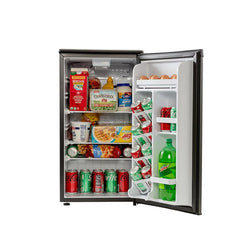 Image of Roomwell UK 3.3 Cu.Ft Hotel Mini Fridge Without Freezer – Black, Energy Star Compliant, Quiet Operation, Automatic Defrost